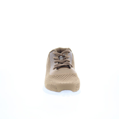 Propet Travelbound Duo WAA262M Womens Brown Canvas Lifestyle Sneakers Shoes