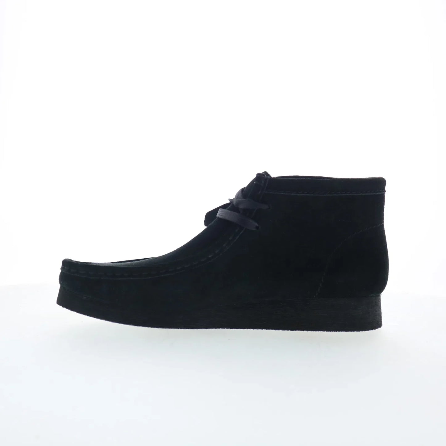 Clarks Wallabee Boot 2 26161529 Womens Black Suede Lace Up Chukkas Boots