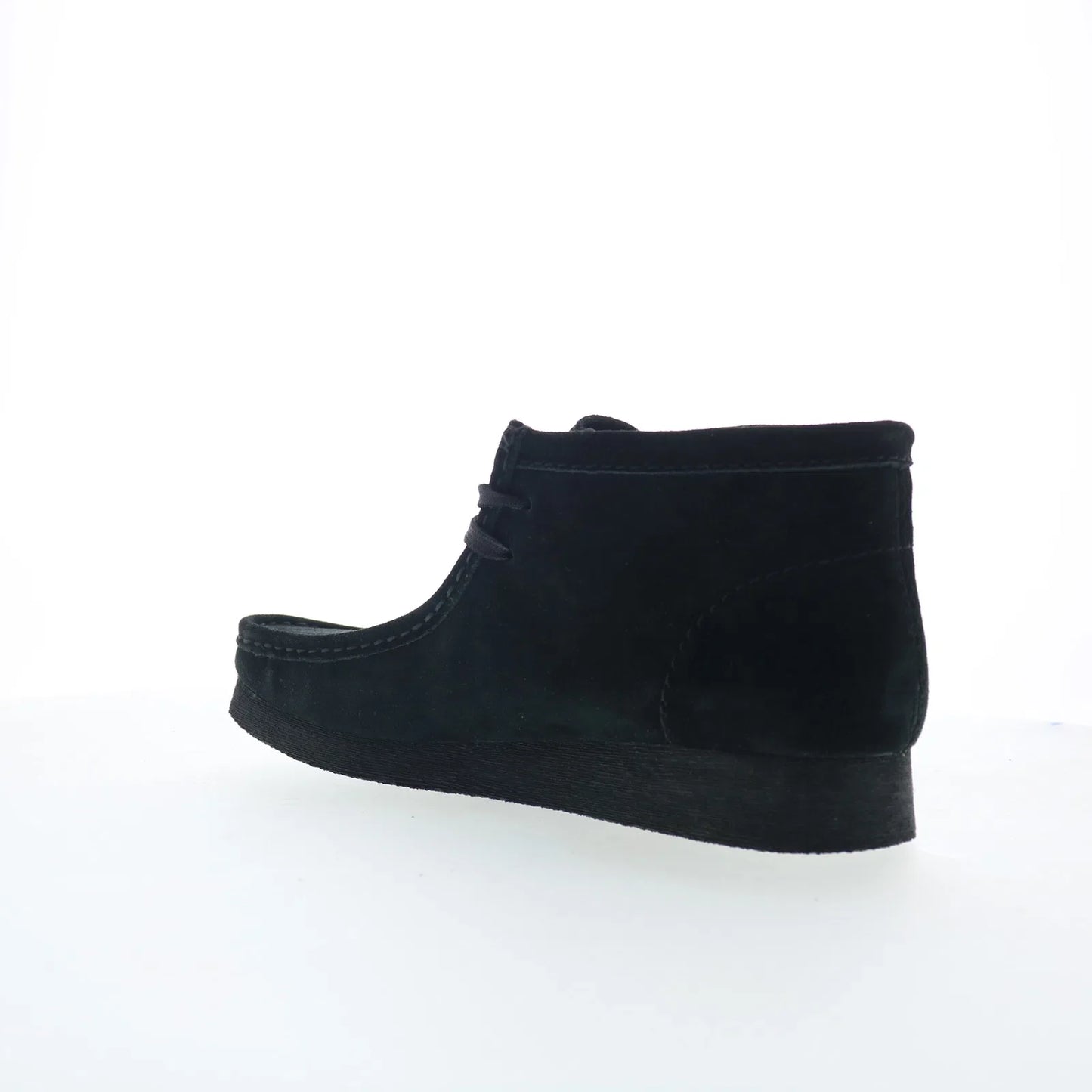 Clarks Wallabee Boot 2 26161529 Womens Black Suede Lace Up Chukkas Boots