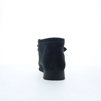 Clarks Wallabee Boot 2 26161529 Womens Black Suede Lace Up Chukkas Boots