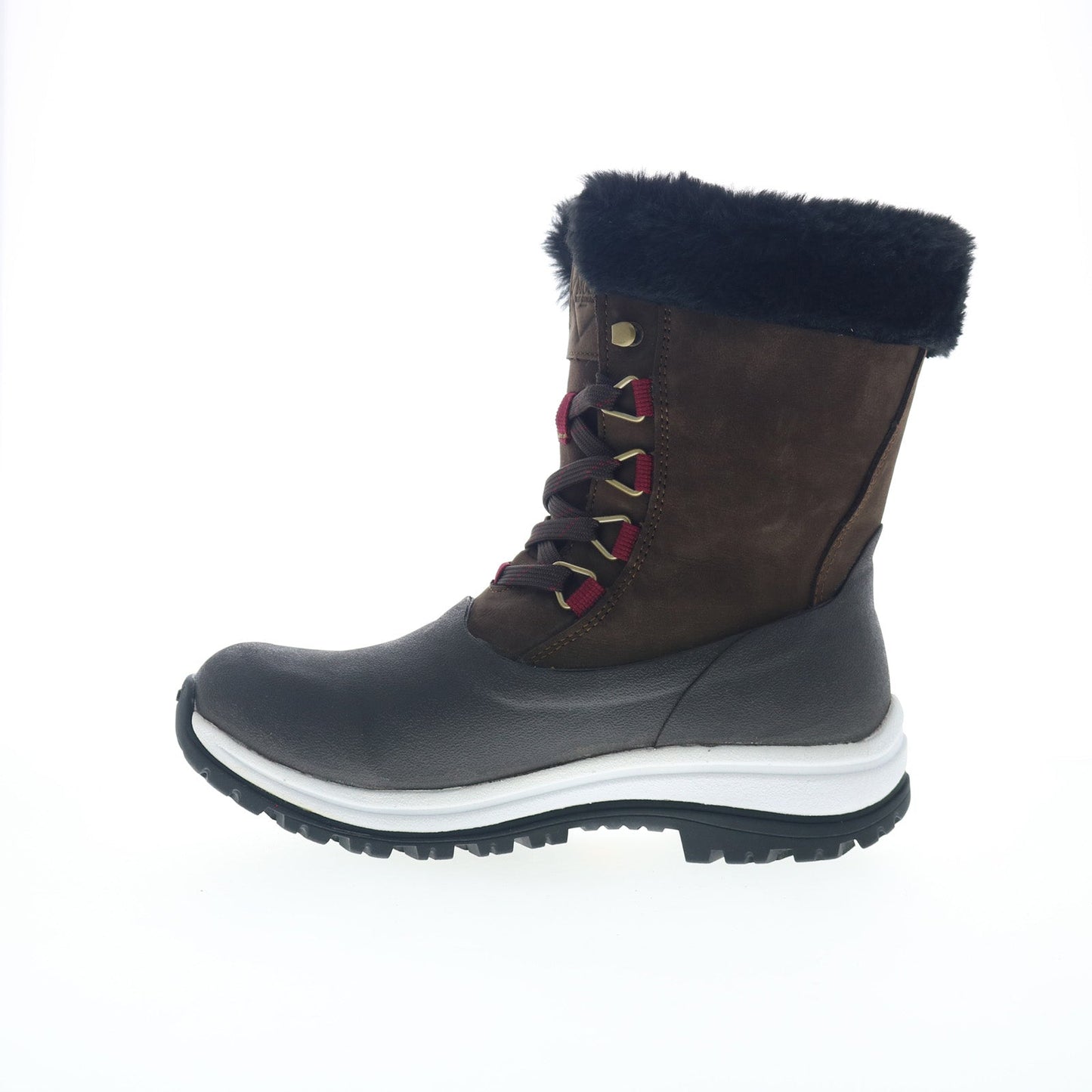 Original Muck Arctic Apres Lace Mid AG WALV900 Womens Brown Winter Boots