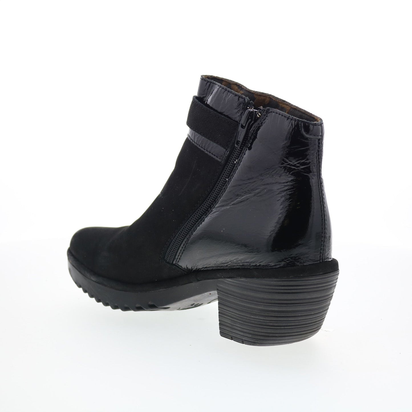 Fly London Wisp WISP342FLY-001 Womens Black Suede Ankle & Booties Boots