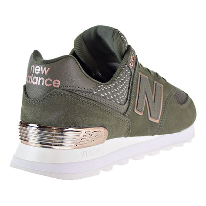 New Balance 574 All Day Rose Womens's Shoes Olive