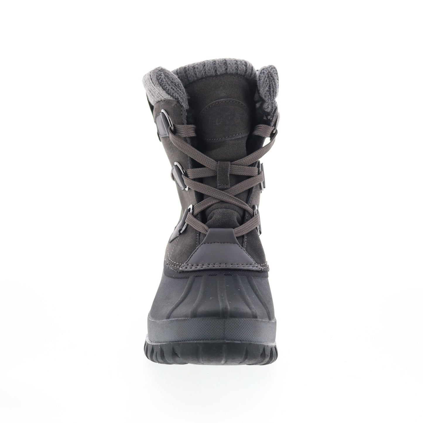 Lugz Stormy WSTORMS-0259 Womens Black Suede Lace up Casual Dress Boots
