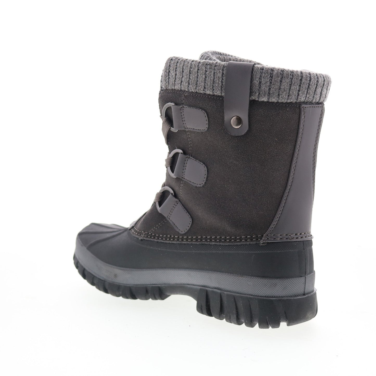 Lugz Stormy WSTORMS-0259 Womens Black Suede Lace up Casual Dress Boots
