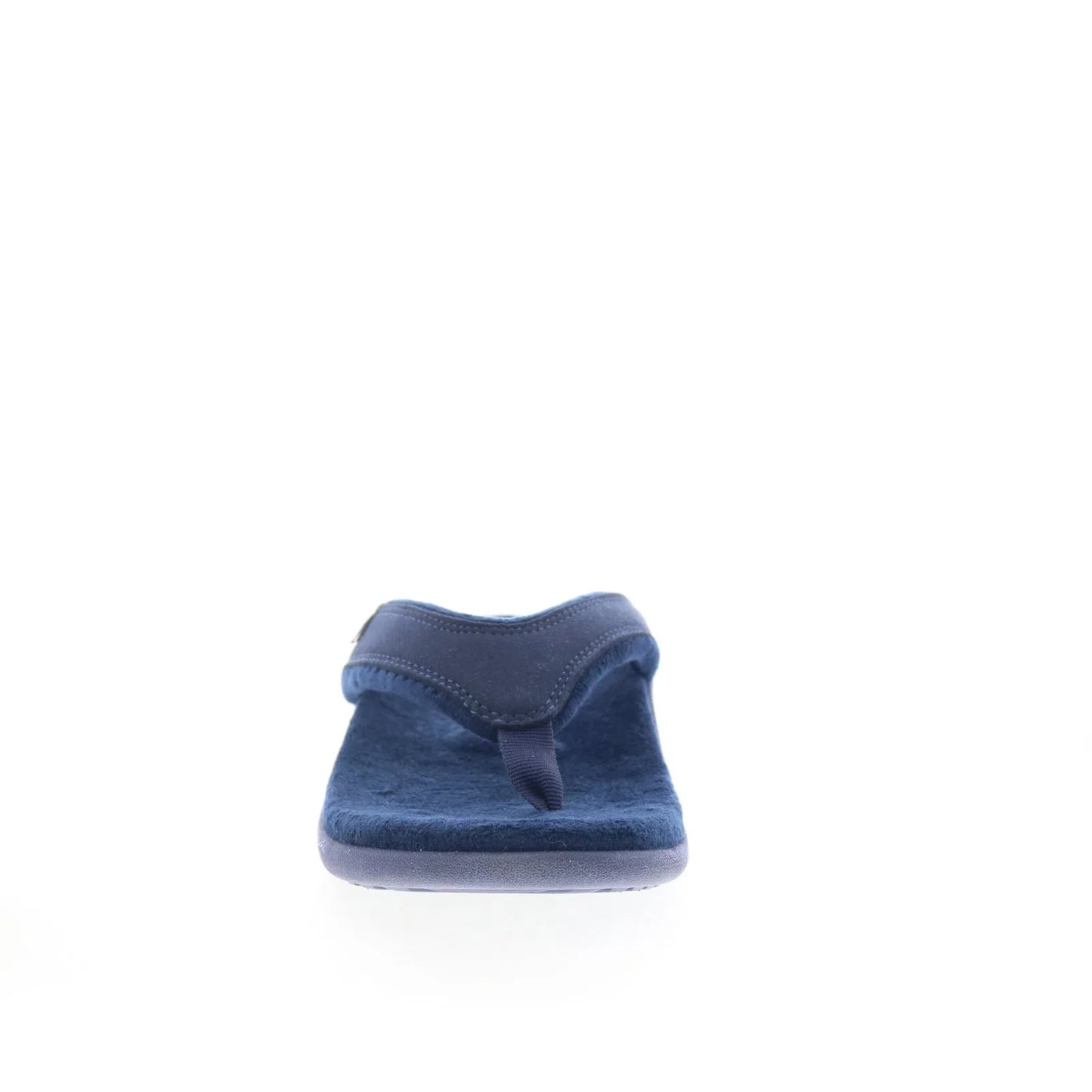 Spenco Yumi Cozy Slipper SP1169NVY Womens Blue Suede Flip-Flops Sandals Shoes